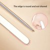 6 Pack Stainless Steel Makeup Spatula Foundation Liquid Foundation Mixer Face Cream Applicator Cosmetic Mixing Tool for Foundation Eye Shadow Cream