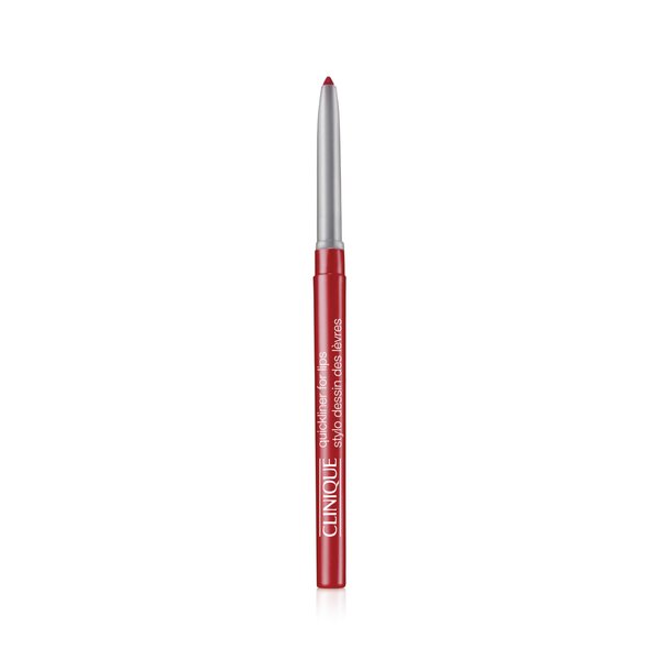 Clinique Long Lasting Quickliner Lip Liner | Non-Drying + No Sharpening, Intense Cranberry