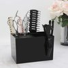 Segbeauty Barber Tools Holder, Professional Salon Hair Cutting Scissors Hair Brush Holder, Barber Supplies Hairdressing Tool Organizer Storage Rack for Hair Clipper Combs Clips Barber Accessories