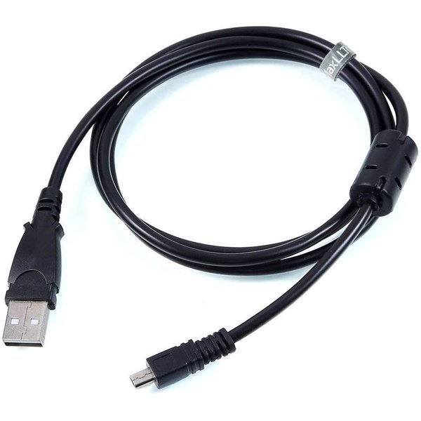 MaxLLTo USB Battery Charger + PC Camera Data Cord for Fuji FinePix J12 / FinePix J120 / FinePix J120w / FinePix J15 / FinePix J150 / FinePix J150w / FinePix J15fd