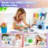 VFU Instant Print Camera for Kids - Kids Digital Camera Toddler Camera for Age 3-5, Instant Cameras That Print Photos for 4 5 6 7 8 9 10 Year Old Girl Boy Birthday Gift