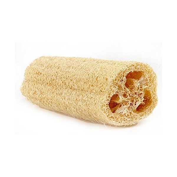 Natural Loofah Exfoliating Bath Sponge 4" by Spa Destinations® "Creating The in Home Spa Experience"