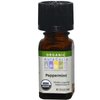Aura Cacia Aromatherapy Peppermint Natural Essential Oil Organic 0.25 Oz. Bottle