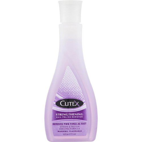 Cutex Strengthening Nail Polish Remover, 6 oz., Pack of 2