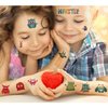 UVUXO Monster Temporary Tattoo for kids - 103 Styles Cute Little Monster Temporary for Girls Boy Body Arm Shoulder Cute Tattoos Stickers, Birthday Party Supplies Gifts for Kids