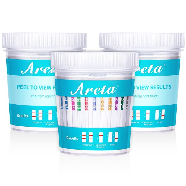 10 Pack Areta 14 Panel Instant Urine Test Cup ACDOA-1144