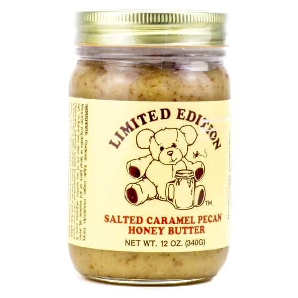 Limited Edition Salted Caramel Pecan Honey Butter - 12 Ounce