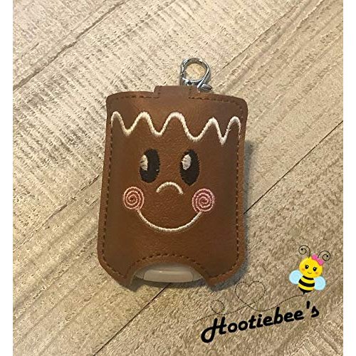 Gingerbread Man Hand Sanitizer Holder and/or Lip Balm Holder