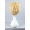 COSPLAZA Cosplay Costume Wig Synthetic Short Party Hair Pink & Blonde mixed Anime Hair unisex Coser Fluffy Wigs