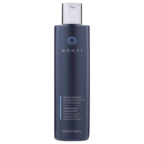 MONAT Renew™ Shampoo Infused with Rejuveniqe® - Moisturizing Shampoo w/ Omega Fatty Acids for Medium to Thick Hair. Shine-enhancing, Ultra-hydrating Lather for Dry Hair - Net Wt. 237 ml / 8.0 fl. oz.