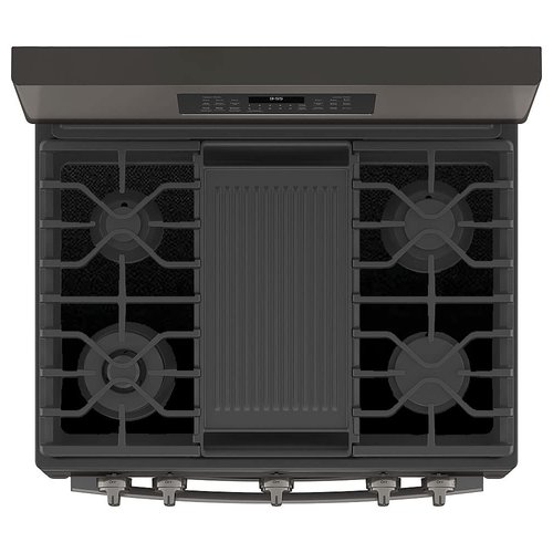 FireFly Home Stove Top Protector for General Electric GE Gas Range Stove Top, Custom Fit Ultra Thin Reusable Burner Splatter Spill Guard Protective Cover Liner - JGB860SEJSS