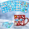 Joy Bang 356 PCS Christmas Winter Stickers for Kids, 24 Sheets Snowflake Penguin Snowman Stickers for Gifts Crafts Water Bottles, Holiday Xmas Sticker Bulk for Teachers Classroom Party Favors