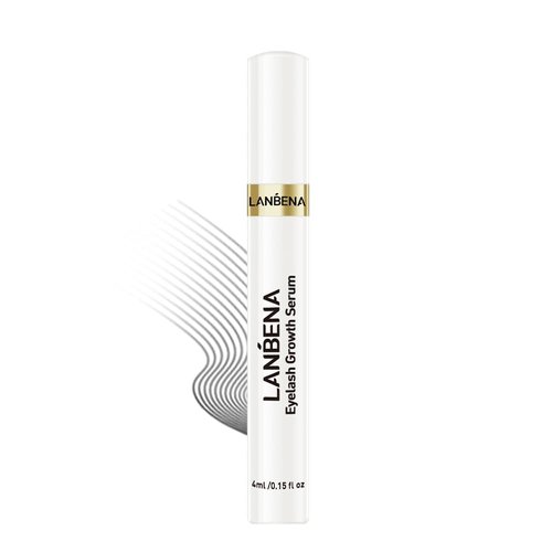 Lash Serum - 4ml Rapid Eyelash Growth Serum, Lash Serum for Eyelash Growth Thickness, Stronger, Healthier Lashes & Brows, Vegan & Cruelty-Free