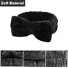 YIFVNGHUI Wrist Towels for Washing Face Spa Wristbands and Headband Microfiber Quick Dry Absorbent Wristbands for Girls Men Makeup 6PCS Face Wash Headband Set(Black&Grey)