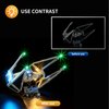 Vaodest Led Light for Lego 75382 Tie Interceptor Building Blocks Model,Design and Configuration Compatible with Model 75382(Led Light Only, Not Building Block Kit)