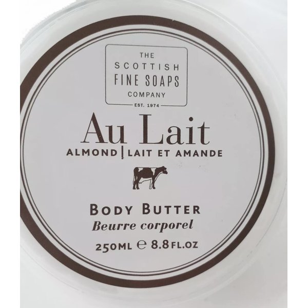 SCOTTISH FINE SOAPS AU LAIT ALMOND BODY BUTTER