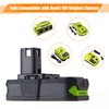 LORDONE 2Pack 3600mAh P108 Battery Compatible with Ryobi 18V Lithium Battery ONE+ P102 P103 P104 P105 P107 P108 P109 P190 P191 P122 Cordless Tool Battery