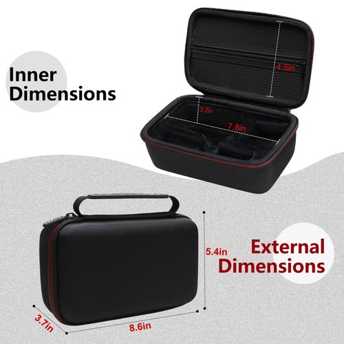 LTGEM Groin Hair Trimmer Case for OLOV Electric Body Hair Trimmer and Accessories (Case Only)