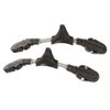 ATOMIC AQUATICS Spring Strap Assembly for Scuba Diving Fins | Durable Replacement Heel Straps with Quick-Release Buckles, Pack of 2 Straps