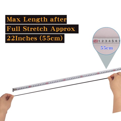 WeKen 30 Pcs Hair Net,22 Inches Hairnets for Women, Elastic Edge Mesh Invisible Hair Nets for Women Sleeping,Ballet Bun,Food Service,Work and Wig Black