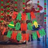OMG Santa I Know Him Banner Red Green Buddy The Elf Christmas Decorations Buddy The Elf Banner for Buddy The Elf Movie Decorations, Grinches Christmas Party Decorations Supplies