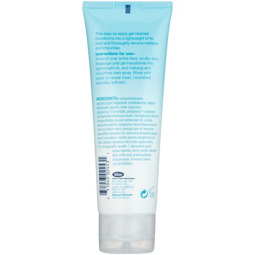 bliss Fabulous Makeup Melt Gel to Oil Cleanser, 4.2 fl. oz.