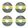 M MAXIMUMCATCH Maxcatch Fly Fishing Leader Tippet Material with Tippet Line Holder & Tender, Clear, 55Yds, 4PCS/6PCS (4 Pieces with Holder/50M, 1X+2X+3X+4X-50M-55Yds)