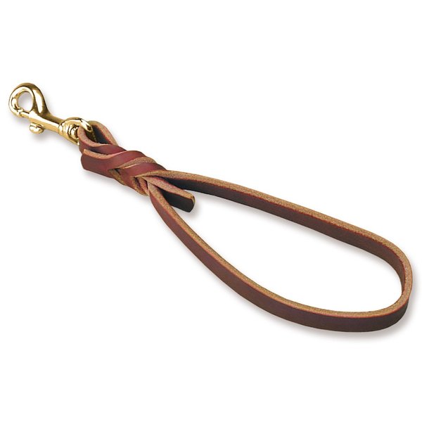 Leather Traffic Dog Lead - 1' X 1/2"