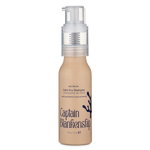 Captain Blankenship Refresh Dry Shampoo Powder, Absorbs Oil and Boosts Volume, All Natural, Cruelty Free, Organic Ingredients, Non-Aerosol, 1.2 oz Powder Sprayer in Aluminum Bottle