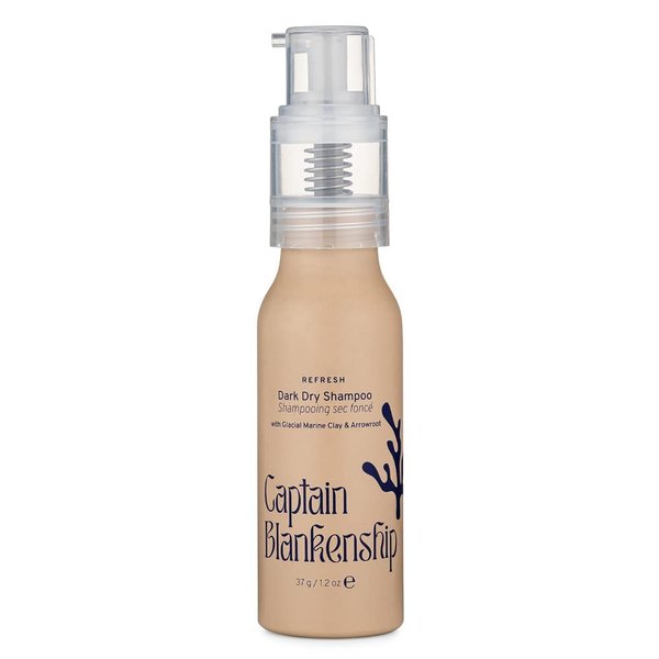 Captain Blankenship Refresh Dry Shampoo Powder, Absorbs Oil and Boosts Volume, All Natural, Cruelty Free, Organic Ingredients, Non-Aerosol, 1.2 oz Powder Sprayer in Aluminum Bottle