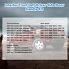BREADEEP Interior Door Handle Kit Front Left Driver Side Compatible with 2007-2014 Chevy Silverado,Tahoe,Suburban,Avalanche,GMC Sierra,Yukon,Yukon XL,Cadillac Escalade, Replace 20833606 80374 2087148