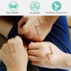 Col-Pary Wizard Lightning Bolt Scar Temporary Tattoos for Halloween,Magic Cosplay Birthday Party Supplies Decorations, 24 PCS