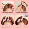 Volumizing Hair Clips, 10Pcs Hair Root Clips for Volume, Natural Fluffy Hair Volumzing Roll Clips Curlers Instant Hair Styling DIY Tools Appliances（Pink)