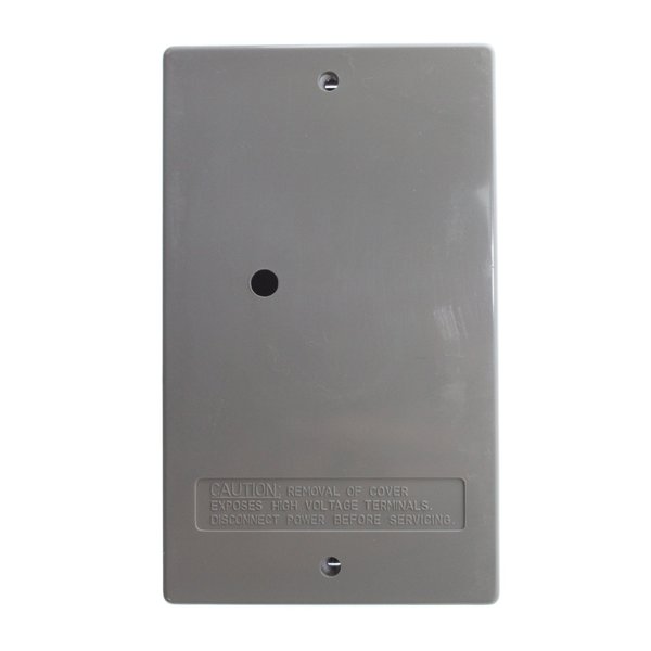 Space Age Multi-Voltage Control Relay, 10A, SPDT, 1 Position, Grey Enclosure