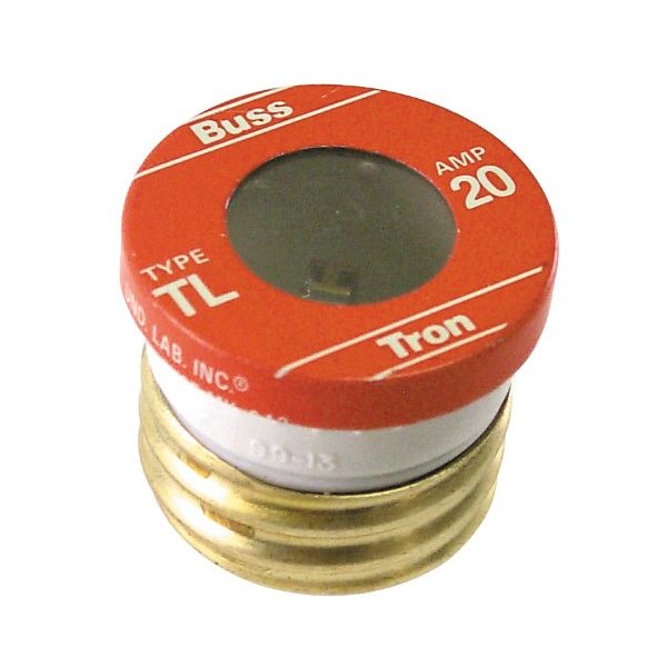 Bussman TL-20PK4 20 Amp Time Delay Plug Fuses 4 Count