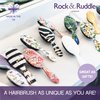 Rock & Ruddle Natural Mixed Bristle Hair Brush for Women and Kids (Small 6.9") - Perfect for Wet or Dry Hair, Detangling Smoothing Blowdrying - Designed & Made in UK - Fairies Design