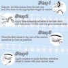 FOINEMYED 21 Pairs False Eyelashes 3 Styles Mixed Strip Lashes 18-25mm Fluffy Eyelashes Pack 8D Volume Super Soft Faux Mink Lashes D Curl Eyelashes