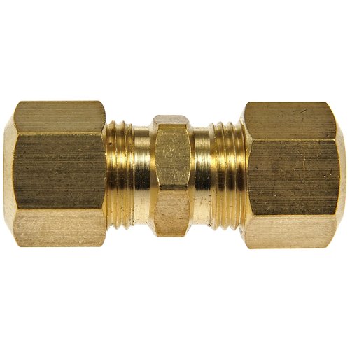 Dorman 800-142 Fuel Line Compression Union - 5/16 In. Steel Line, 3 Pack