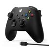 Xbox Core Wireless Gaming Controller + USB-C® Cable – Carbon Black – Xbox Series X|S, Xbox One, Windows PC, Android, and iOS