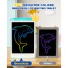 bravokids Kids Toys 2 Pack LCD Writing Tablet for Kids, 8.5 Inch Colorful Doodle Board Drawing Tablet Pad Erasable, Toddler Learning Toys Birthday Christmas Gifts for Boys Girls 3 4 5 6 7 8, Blue+Blue