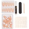 The Nailest - Instant Luxury Acrylic Press-on Nails-Short Almond- Blush Ombre