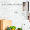 Easy Pick-up White Disposable Cup Holder for Up to 9 Ounce Water Resistant Water Paper Cup Self Adhesive Paper Cups Holder Pull Type Dispenser for Bathroom Kitchen Office