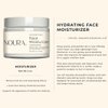 Noura Hydrating Face Moisturizer Cosmetics - Lightweight Daily Moisturizer for Hydration & Scar Repair with Aloe, Hyaluronic Acid, Chamomile & Vitamins E, C & B, 2oz