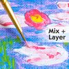 Faber-Castell Museum Series Paint by Numbers - Claude Monet Water Lilies - Number Painting for Kids and Adult Beginners, 1 Count (Pack of 1)