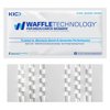KICTeam - Waffletechnology Cleaning Cards for Check Readers with 99.7% IPA (15 Cards) - 2.5" x 6.125"