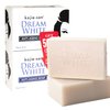 Kojie San Dream White Soap - Skin Brightening Kojic Acid Soap that Reduces Hyperpigmentation with Collagen, Elastin & Coconut Oil - 135g x 2 Bars