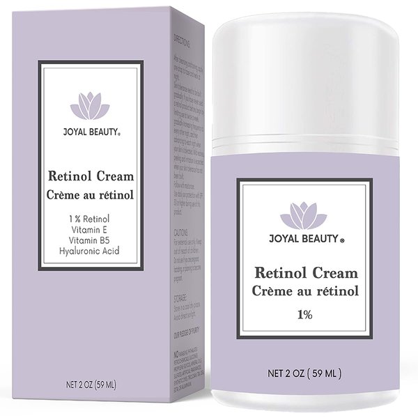 JOYAL BEAUTY Retinol Cream for Face Neck and Eyes. Anti-aging Anti-wrinkle Night Face Cream Moisturizer.