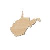 West Virginia State Wood Cutouts for crafts, Laser Cut Wood Shapes 5mm thick Baltic Birch Wood, Multiple Sizes Available, Wooden State