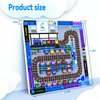 Magnetic Color and Number Maze Toys, Montessori Toys for 3+ Year Old, Wooden Puzzle Activity Board, Learning Educational Preschool Activity Toys for Toddlers and Kids Boys Girls 3 4 5 Years Old (blue)