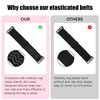 Rolybag Black Adjustable Elastic Band for Wigs Nonslip Wig Elastic Bands Removable Elastic Wig Strap Adjustable wig band for glueless wig Elastic Wig Straps Accessories for Sewing Making Wigs(1 PCS)